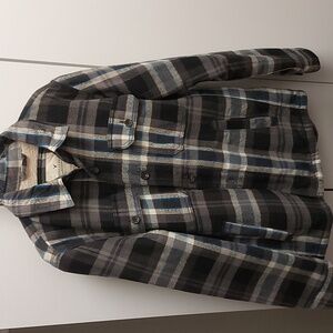 American Eagle Sherpa Lined shirt jacket